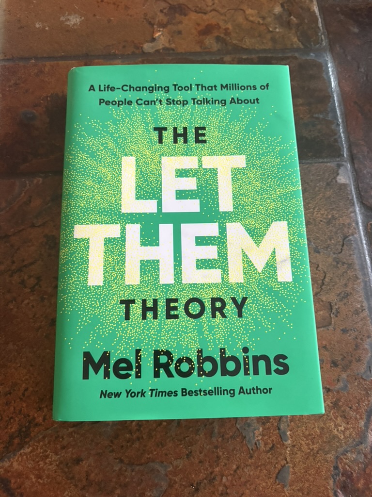 The Let Them Theory by Mel Robbins — book cover