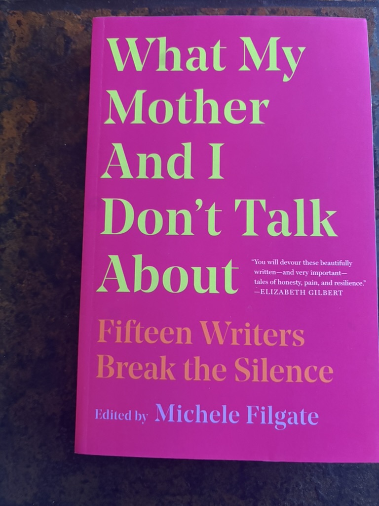What My Mother and I Don't Talk About by Michele Filgate — book cover