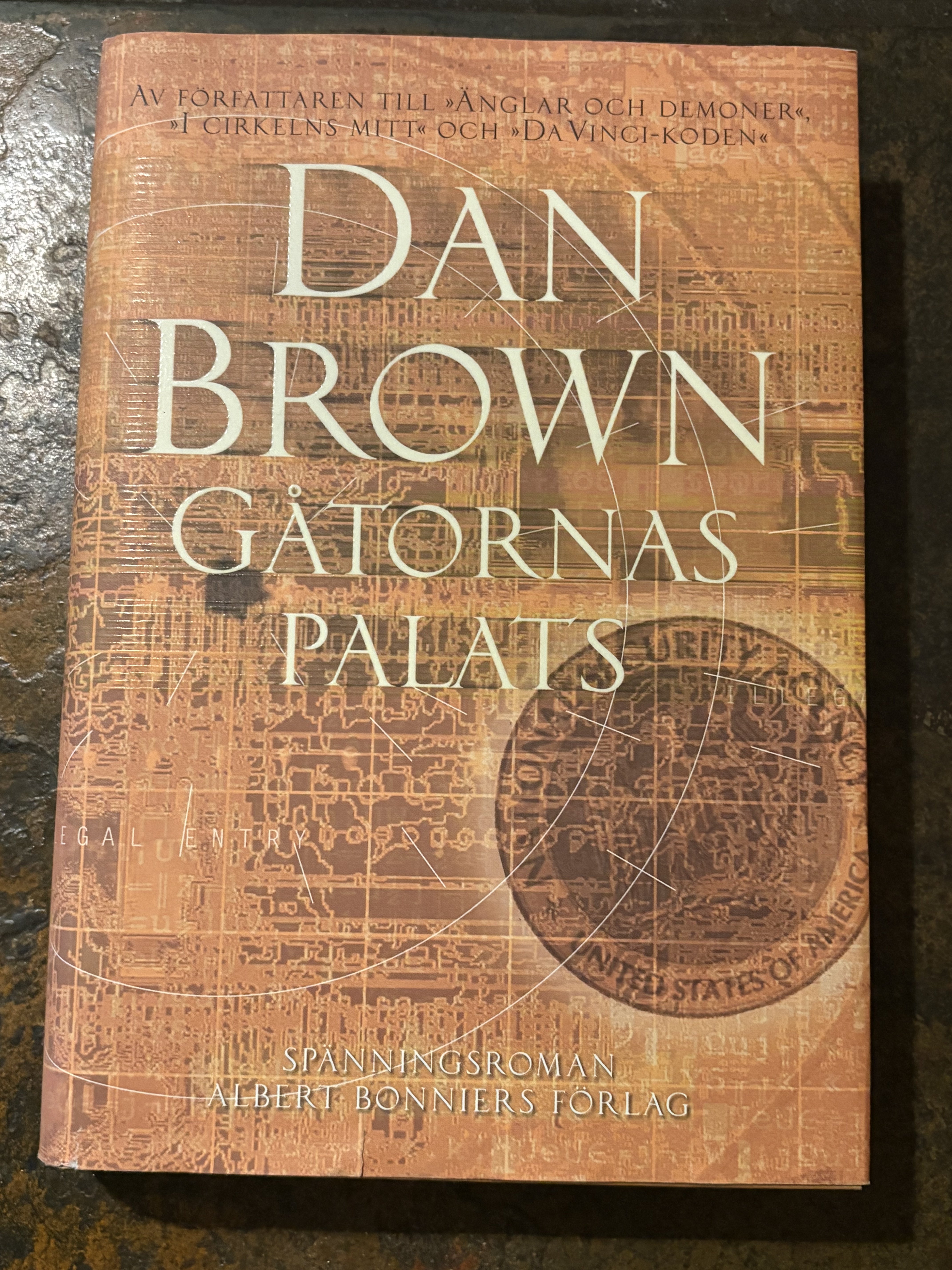 Gåtornas palats by Dan Brown — book cover