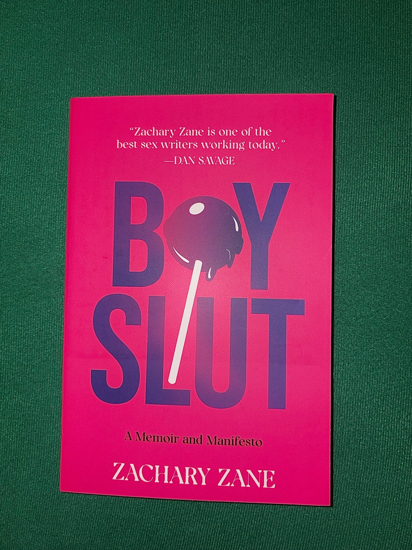 Boy Slut by Zachary Zane — book cover