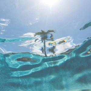 reflection — underwater — photo by Din Tanovic, Stockholm