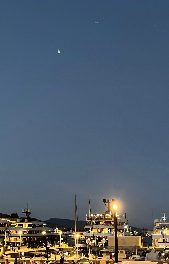 port hercule, just before the show — superyachts, quiet blue sky by Din Tanovic, Stockholm photo blog